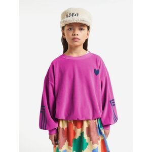 Bobo Choses Corner Stripes Sweatshirt. 2-3T